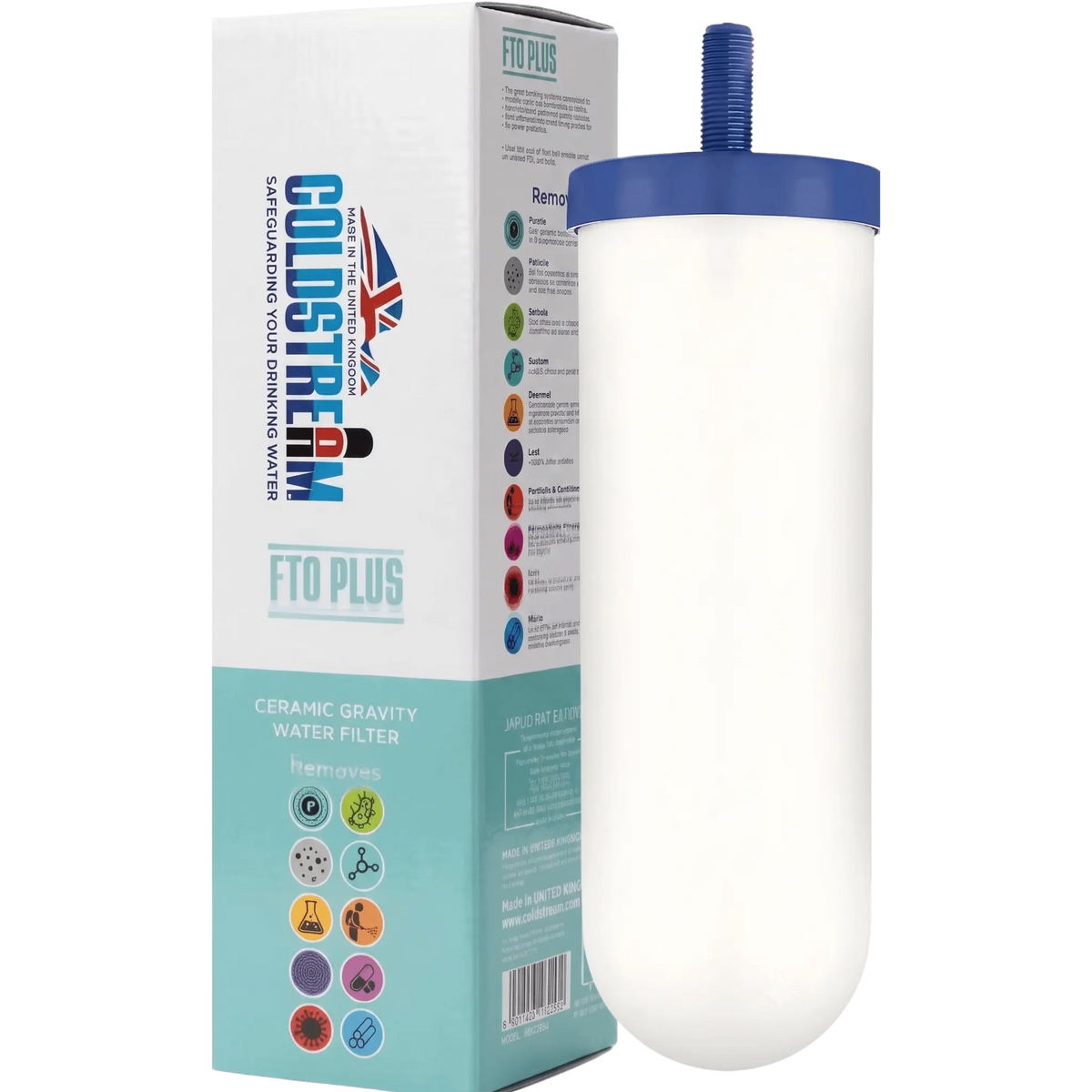 Filtro Coldstream FTO+ para sistemas de gravidade
