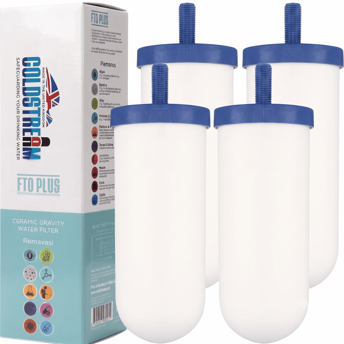 Filtro Coldstream FTO+ para sistemas de gravidade