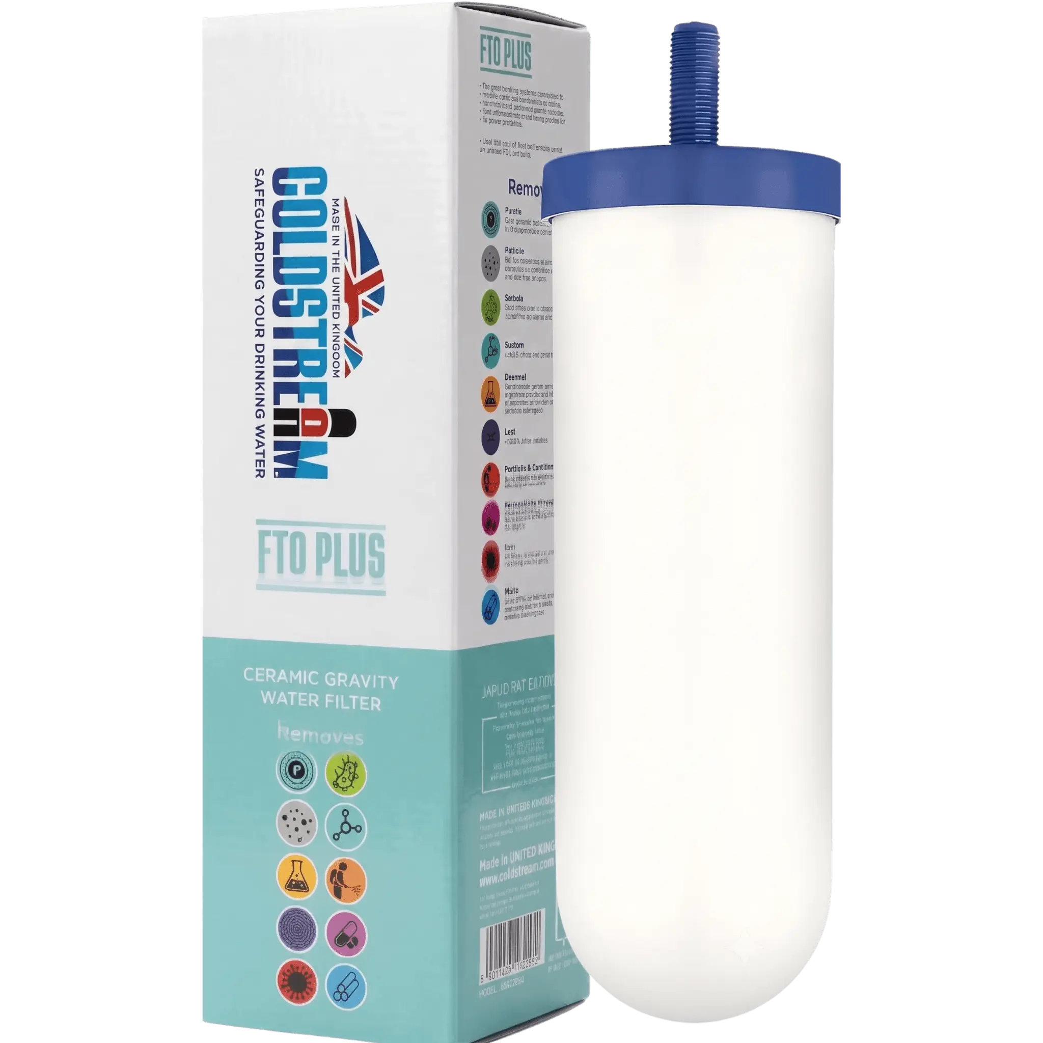 Filtro Coldstream FTO+ para sistemas de gravidade